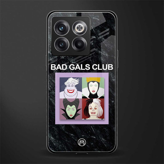 bad gals club back phone cover | glass case for oneplus 10t