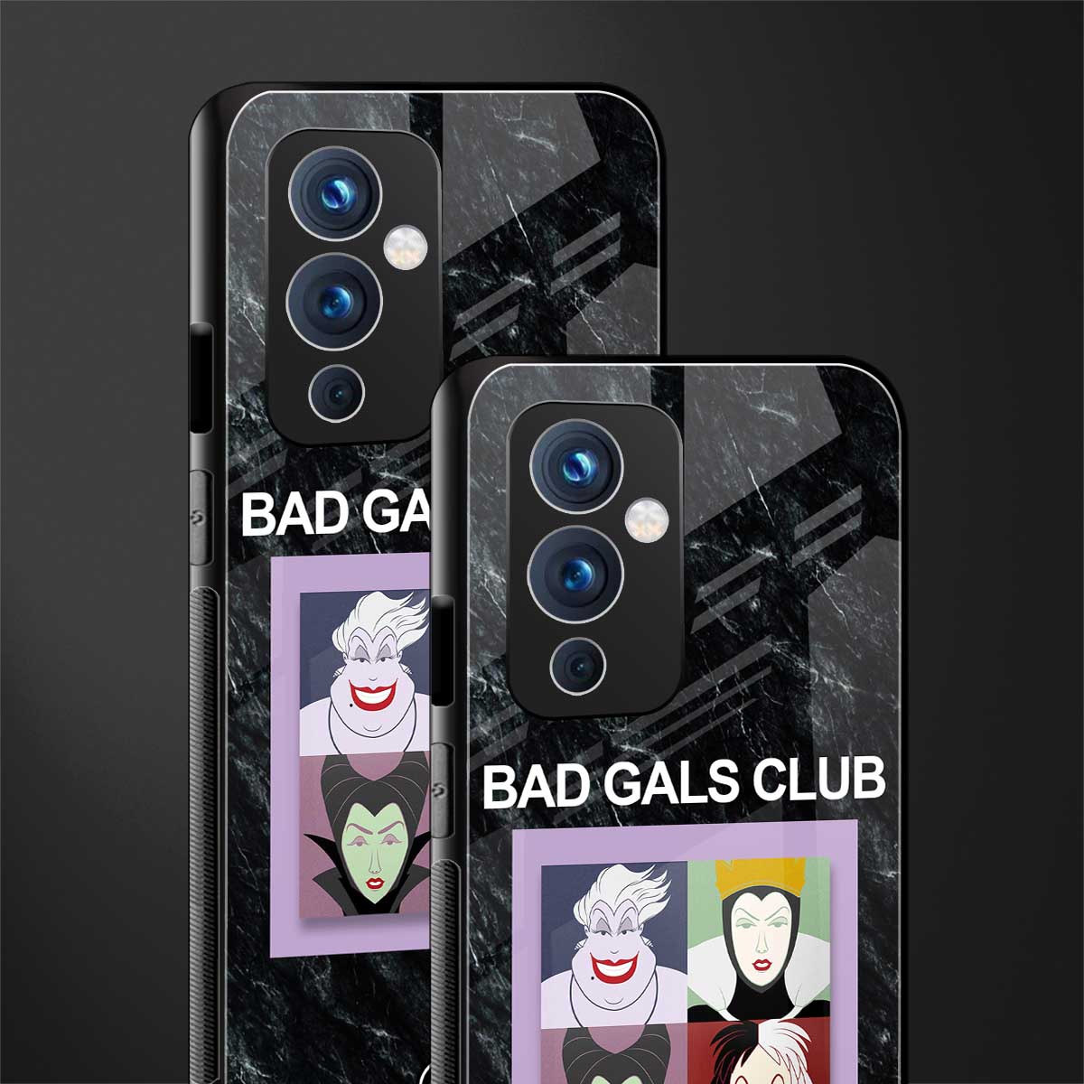 bad gals club back phone cover | glass case for oneplus 9