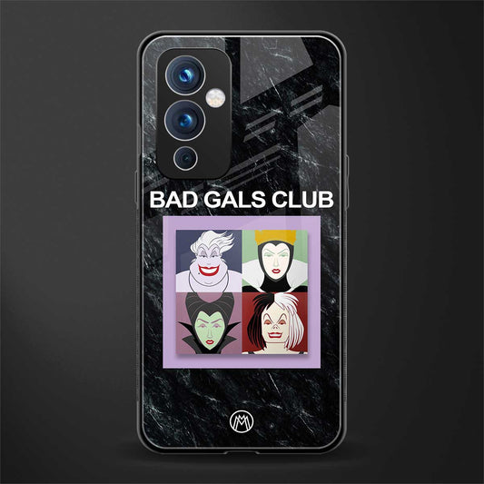 bad gals club back phone cover | glass case for oneplus 9
