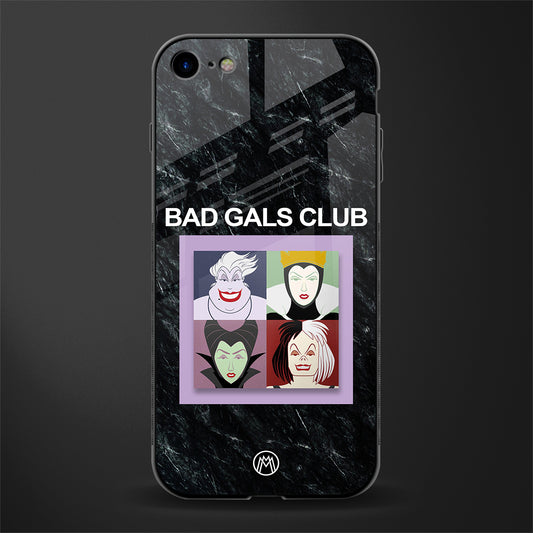 bad gals club glass case for iphone se 2020 image