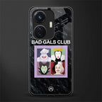 bad gals club back phone cover | glass case for vivo t1 44w 4g