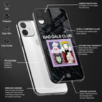 bad gals club back phone cover | glass case for samsung galaxy a04