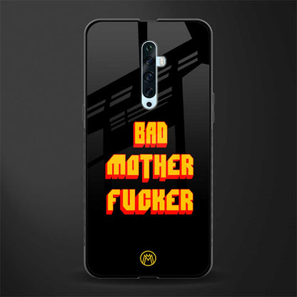 bad motherfcker glass case for oppo reno 2z image