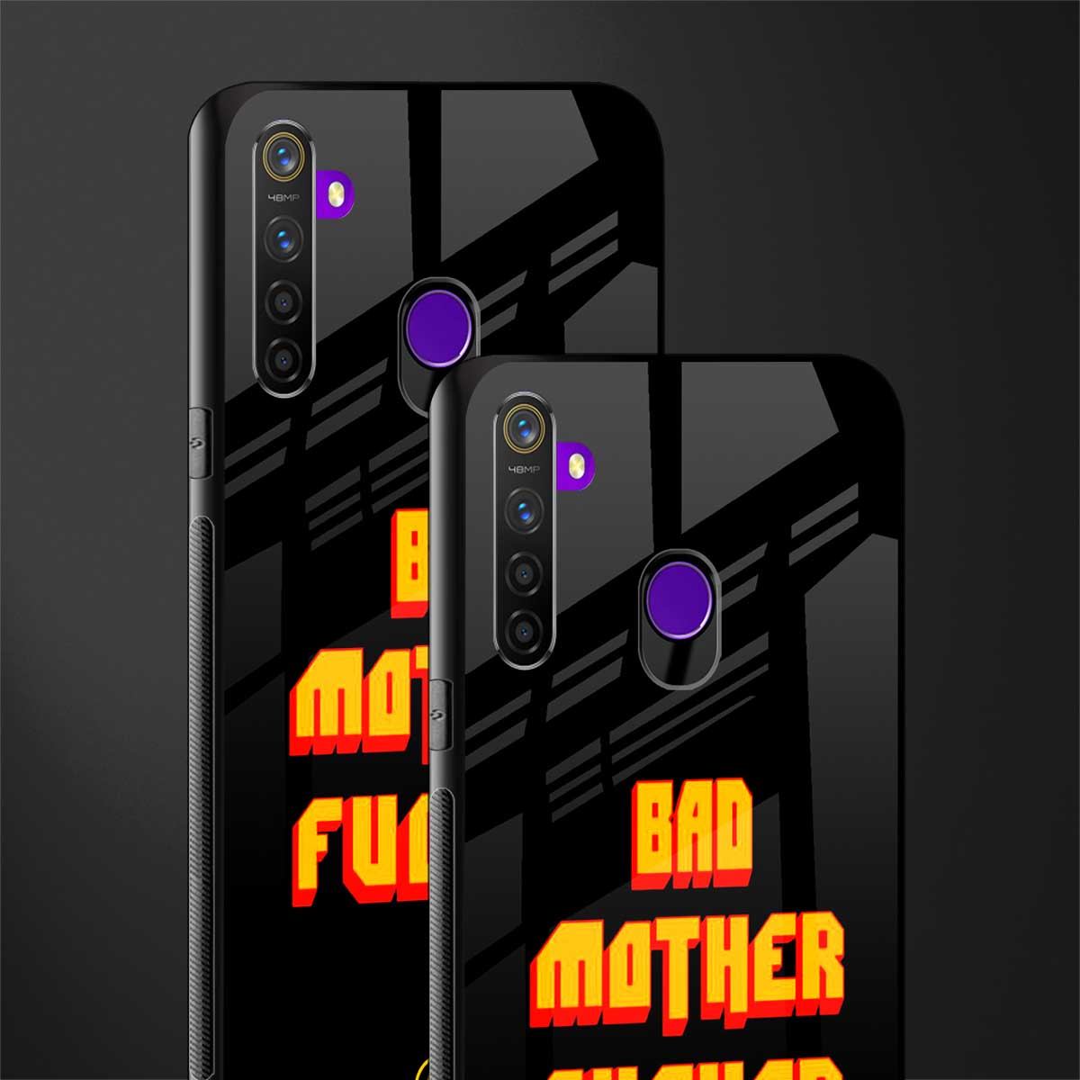 bad motherfcker glass case for realme 5 image-2
