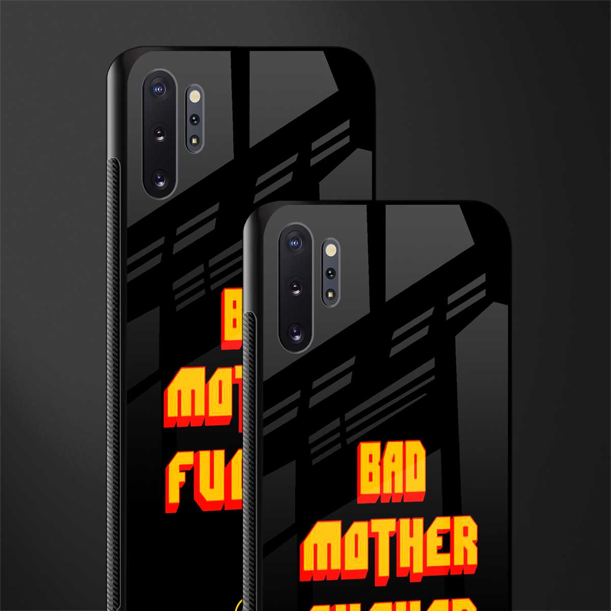 bad motherfcker glass case for samsung galaxy note 10 plus image-2