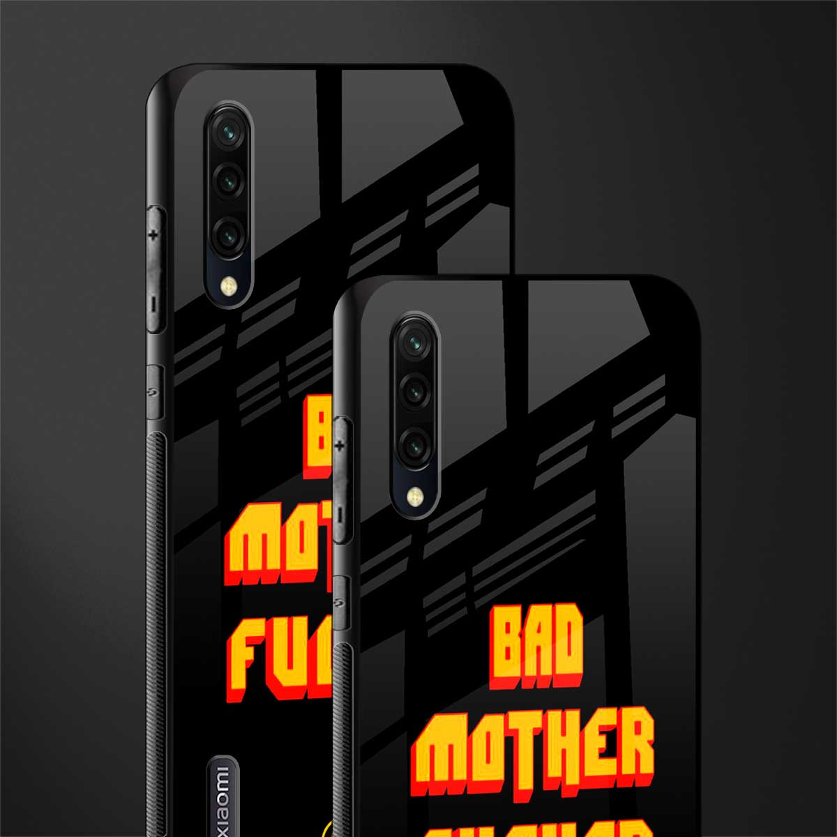 bad motherfcker glass case for mi a3 redmi a3 image-2