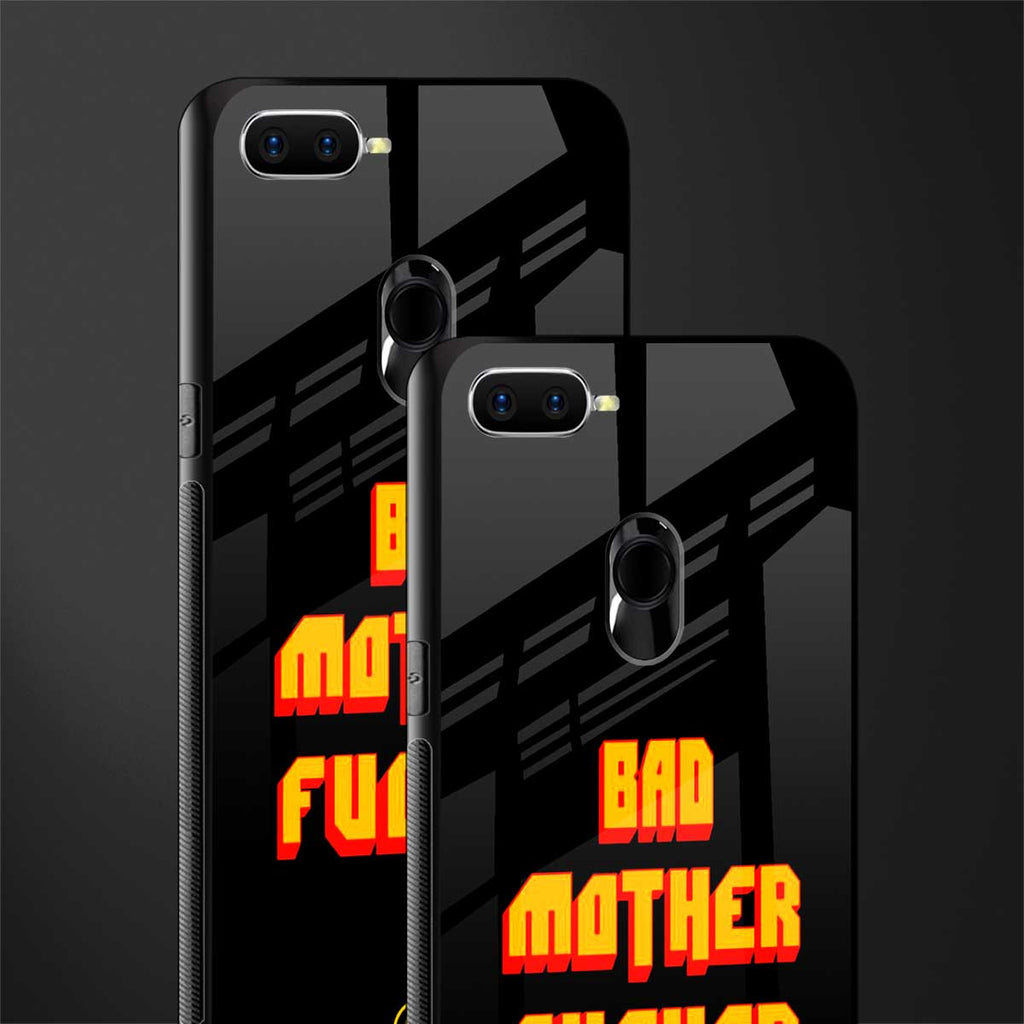 bad motherfcker glass case for oppo a7 image-2