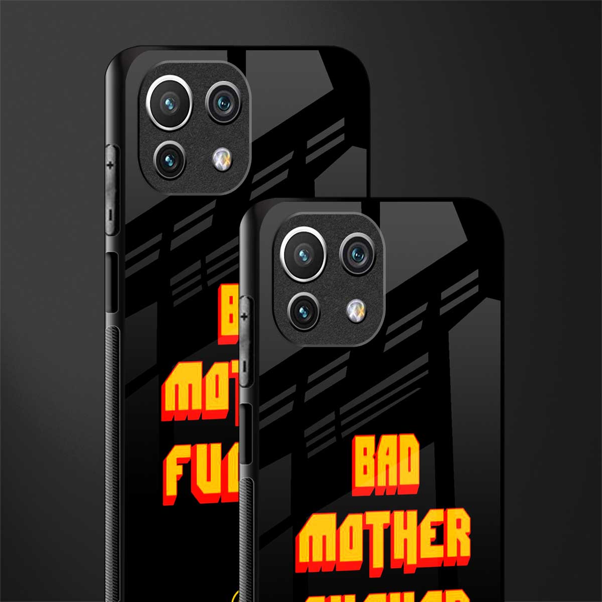 bad motherfcker glass case for mi 11 lite image-2