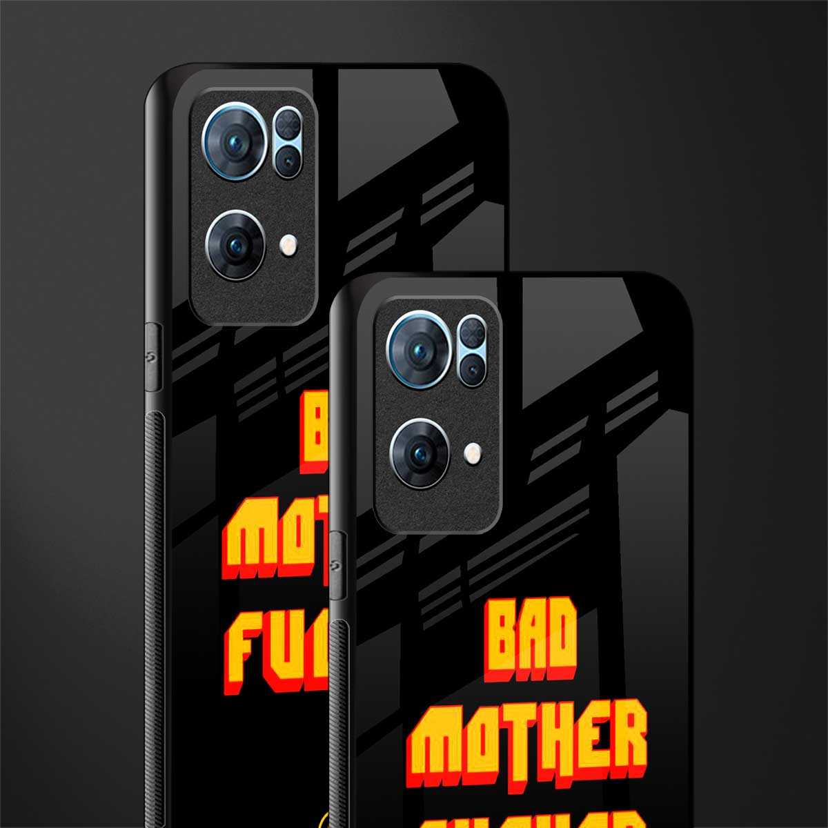 bad motherfcker glass case for oppo reno7 pro 5g image-2