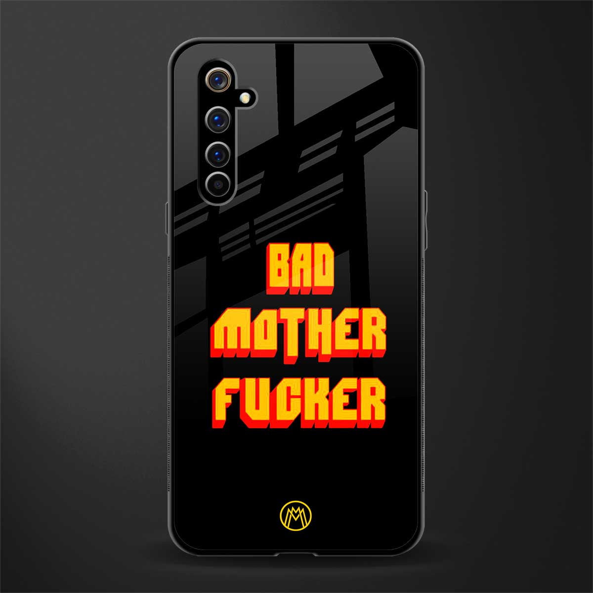 bad motherfcker glass case for realme x50 pro image