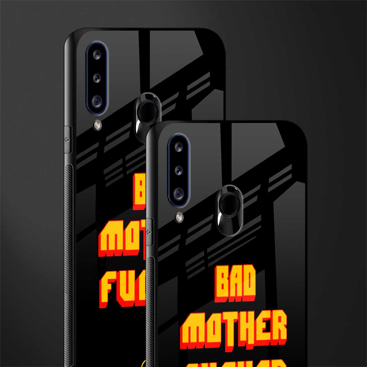 bad motherfcker glass case for samsung galaxy a20s image-2