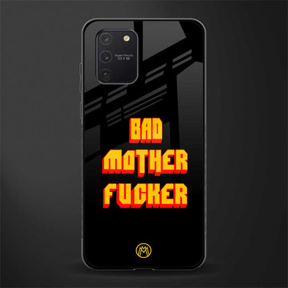 bad motherfcker glass case for samsung galaxy s10 lite image