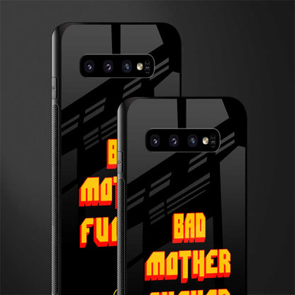 bad motherfcker glass case for samsung galaxy s10 plus image-2