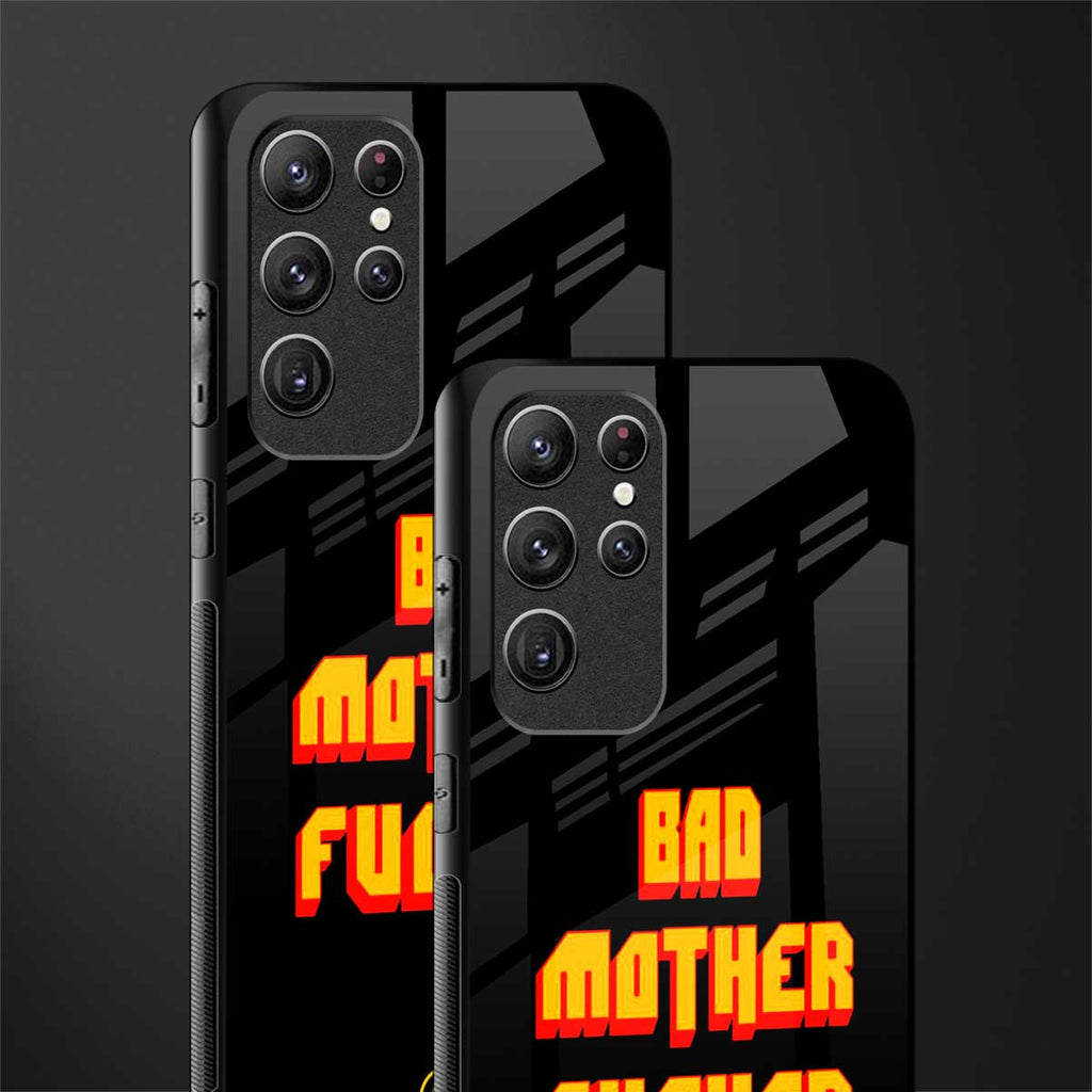 bad motherfcker glass case for samsung galaxy s22 ultra 5g image-2