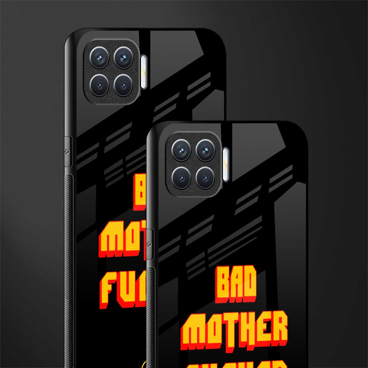 bad motherfcker glass case for oppo f17 pro image-2