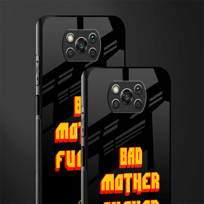 bad motherfcker glass case for poco x3 image-2