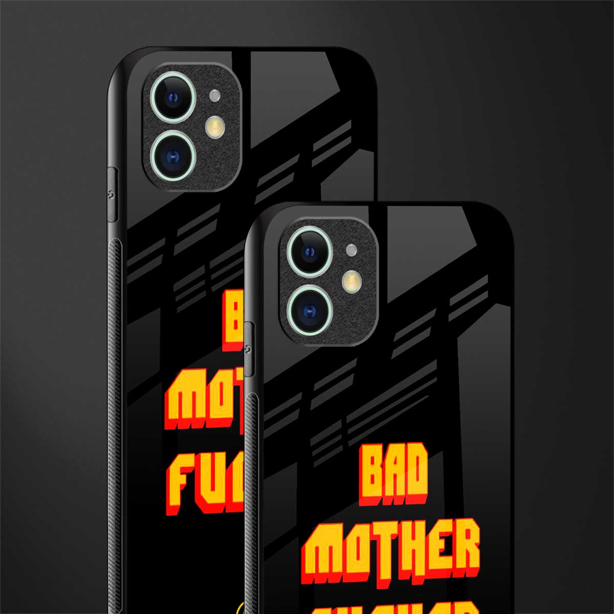 bad motherfcker glass case for iphone 11 image-2