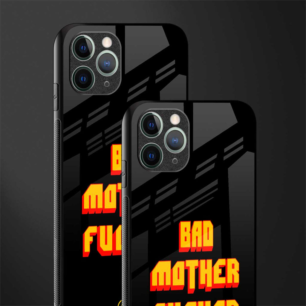 bad motherfcker glass case for iphone 11 pro max image-2