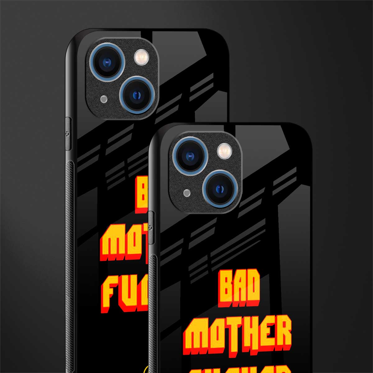 bad motherfcker glass case for iphone 13 mini image-2