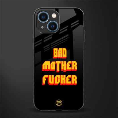 bad motherfcker glass case for iphone 13 mini image