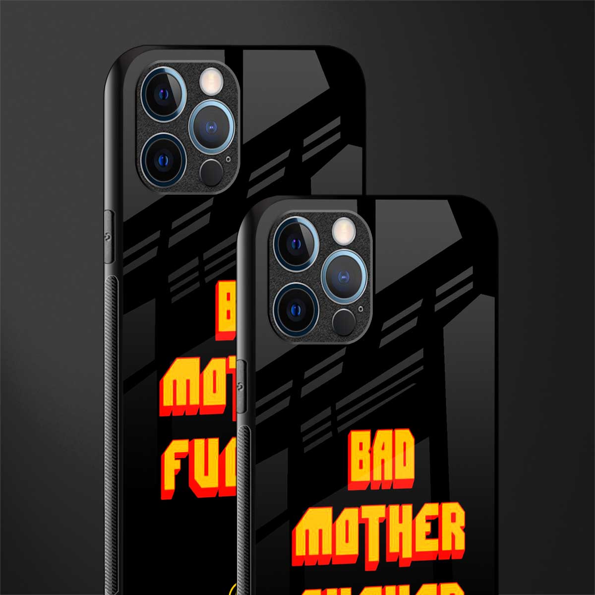 bad motherfcker glass case for iphone 12 pro max image-2