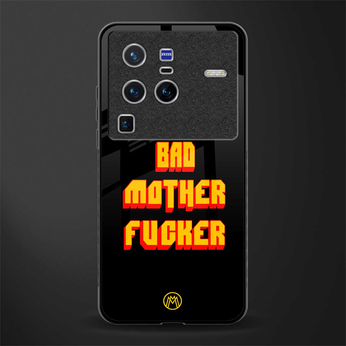 bad motherfcker glass case for vivo x80 pro 5g image