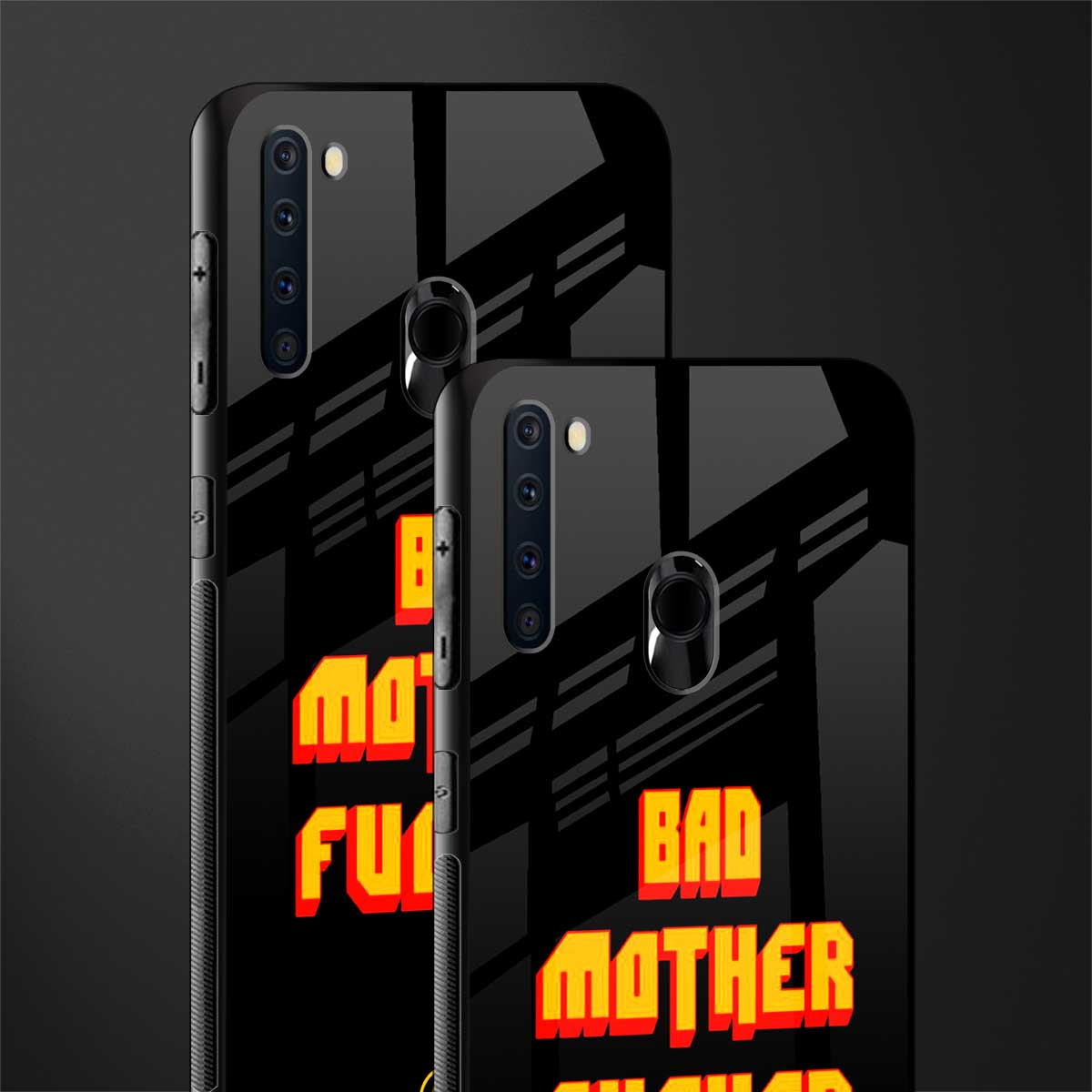 bad motherfcker glass case for samsung a21 image-2