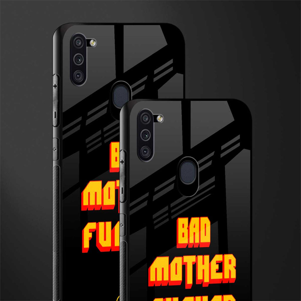 bad motherfcker glass case for samsung a11 image-2