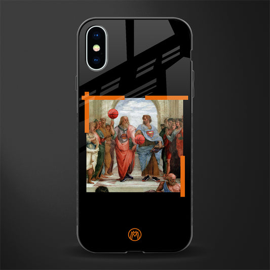 ballers glass case for iphone xs image
