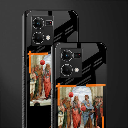 ballers back phone cover | glass case for oppo f21 pro 4g