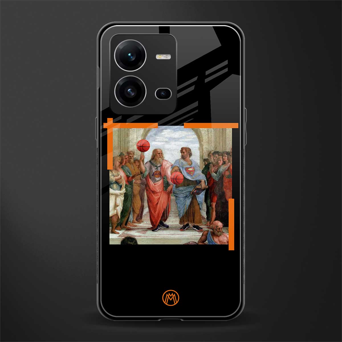 ballers back phone cover | glass case for vivo v25-5g