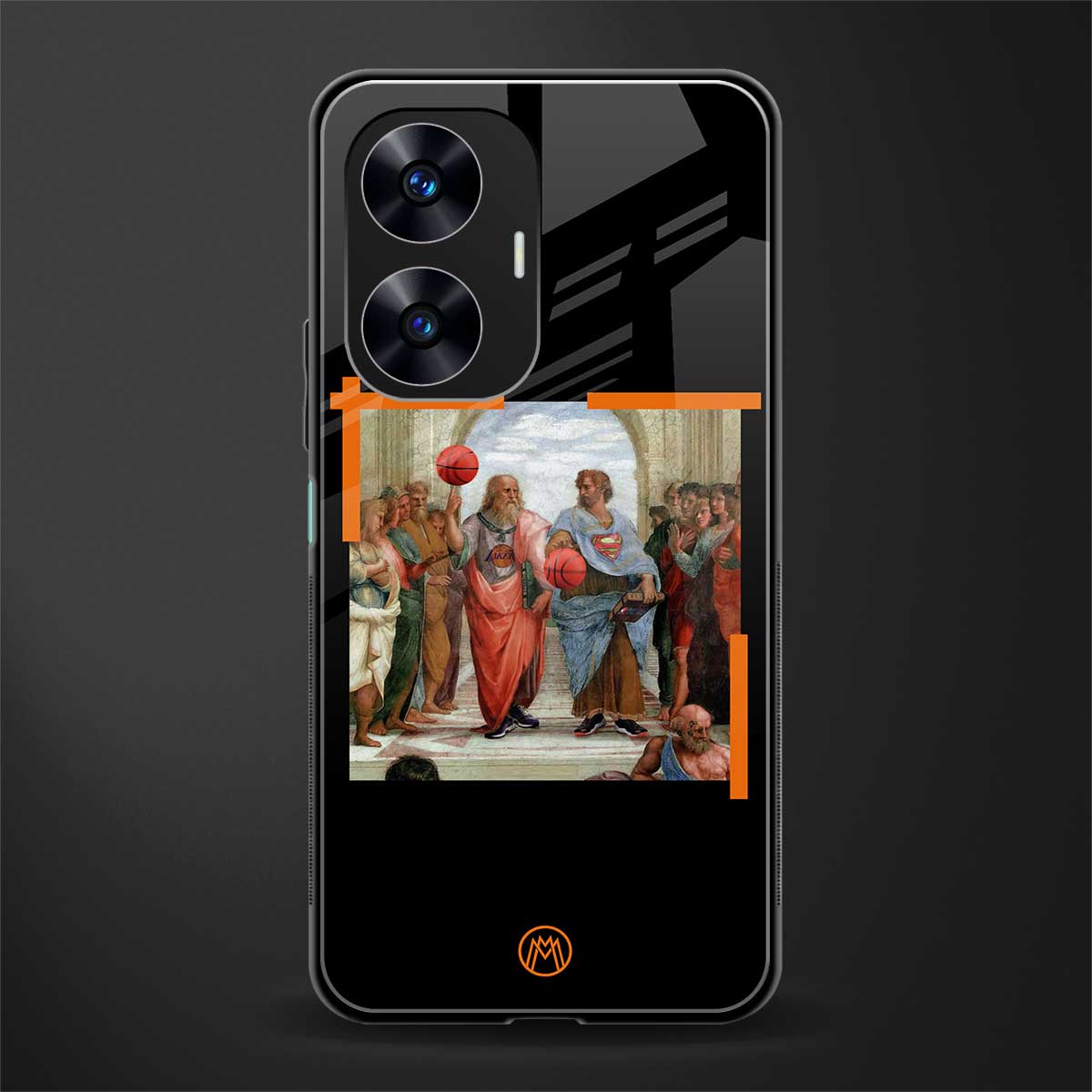 ballers back phone cover | glass case for realme c55