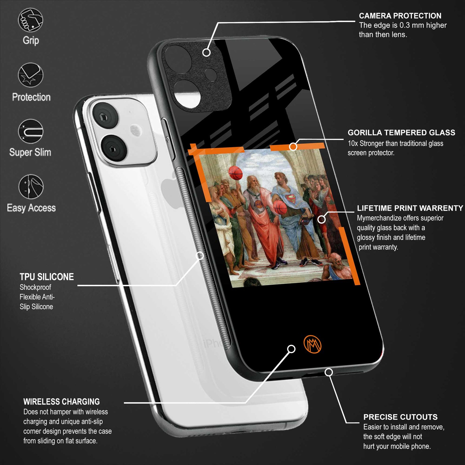 ballers glass case for iphone 13 pro max image-4