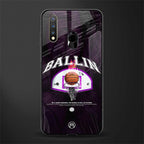 ballin glass case for vivo u20 image