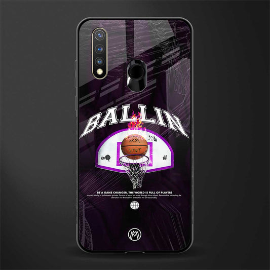 ballin glass case for vivo u20 image