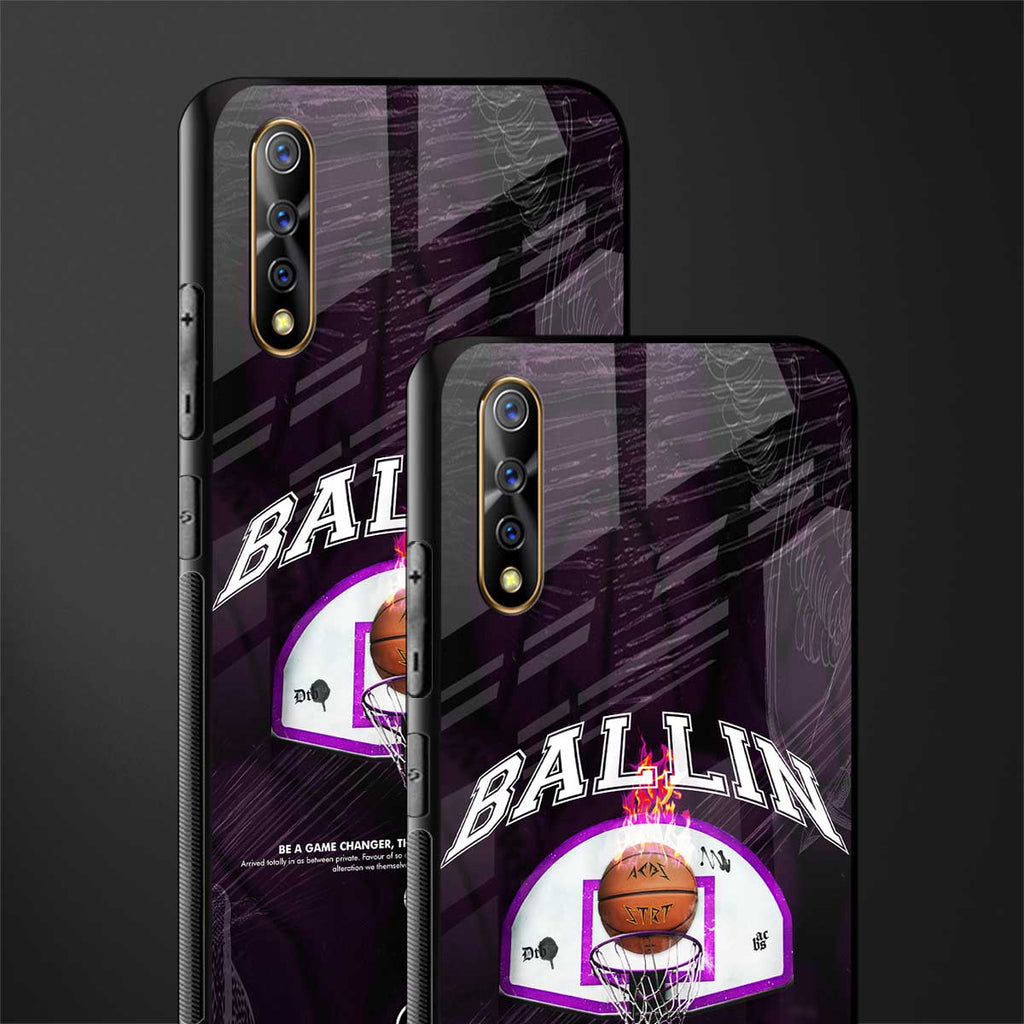 ballin glass case for vivo s1 image-2