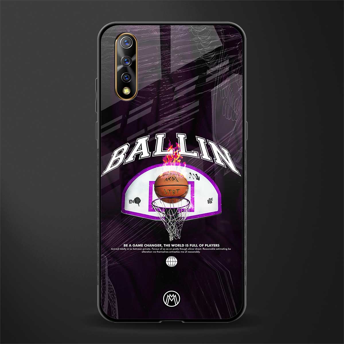 ballin glass case for vivo z1x image