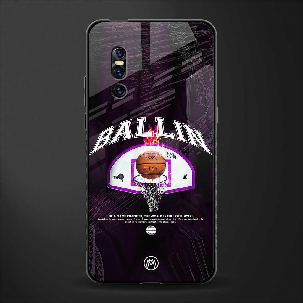 ballin glass case for vivo v15 pro image