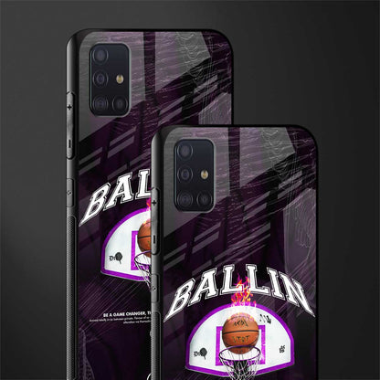 ballin glass case for samsung galaxy a71 image-2