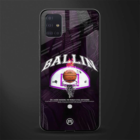 ballin glass case for samsung galaxy a71 image