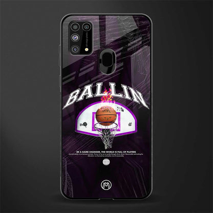 ballin glass case for samsung galaxy f41 image