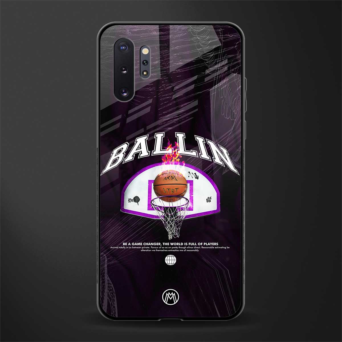 ballin glass case for samsung galaxy note 10 plus image