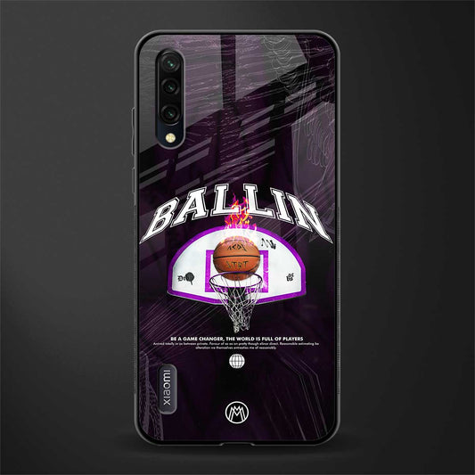 ballin glass case for mi a3 redmi a3 image