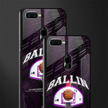 ballin glass case for oppo a12 image-2