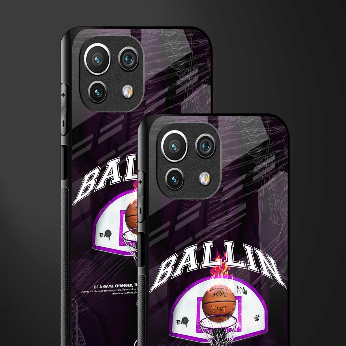 ballin glass case for mi 11 lite image-2