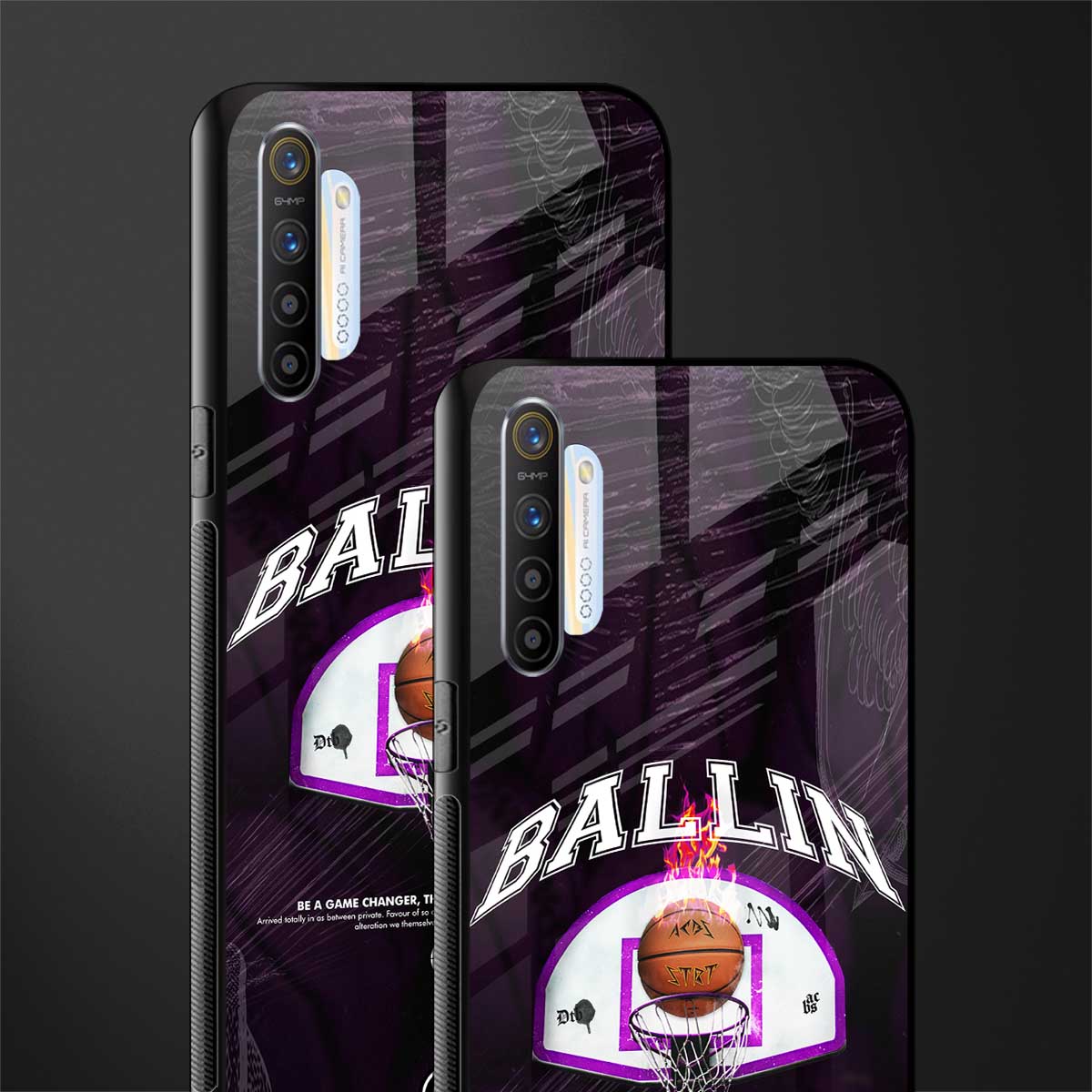 ballin glass case for realme x2 image-2