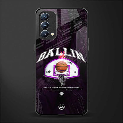 ballin glass case for oppo f19 image