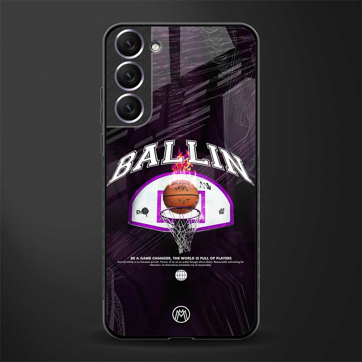 ballin glass case for samsung galaxy s22 5g image