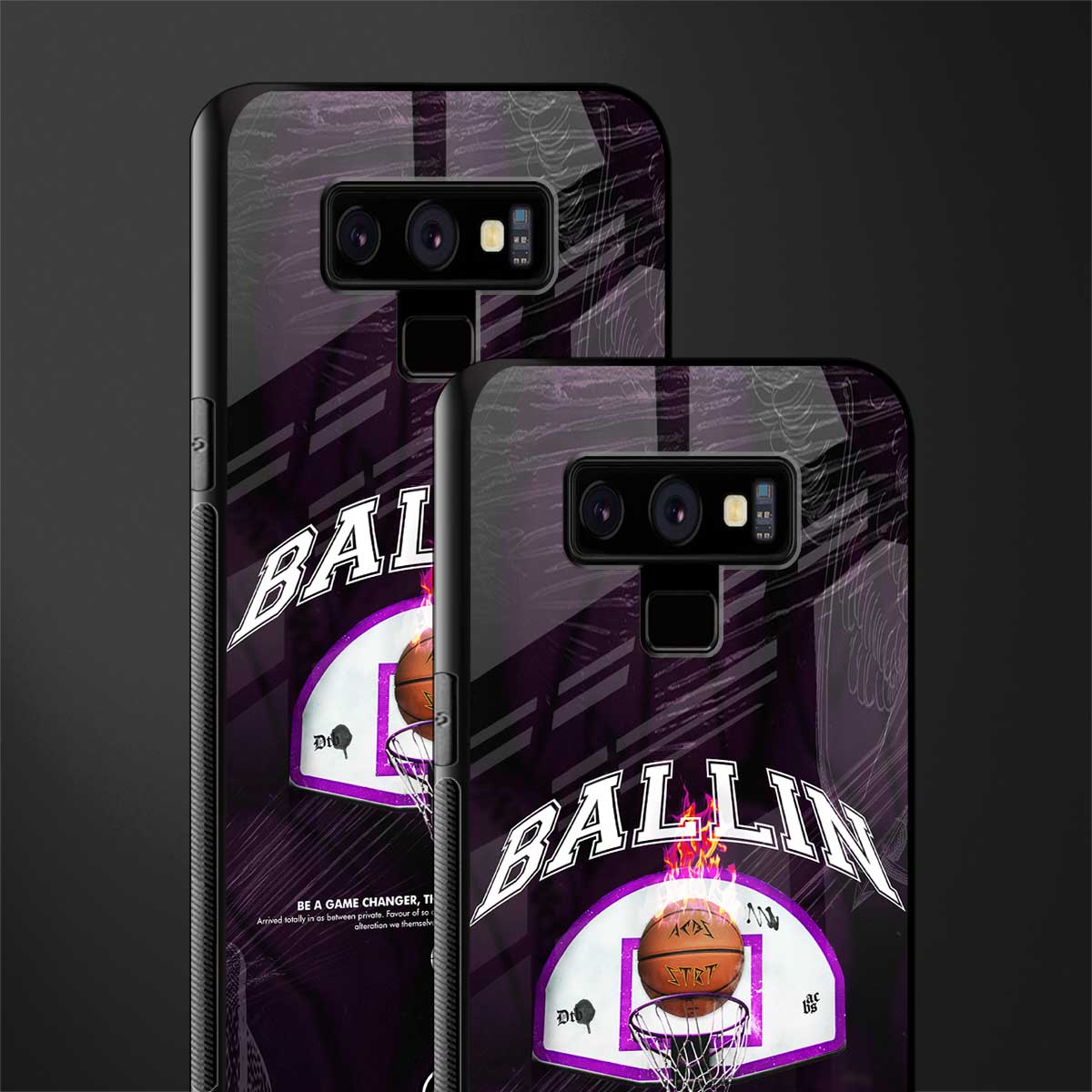 ballin glass case for samsung galaxy note 9 image-2