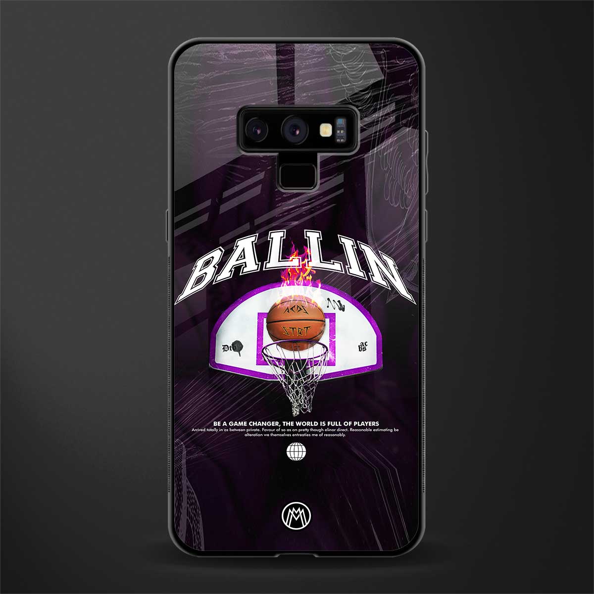 ballin glass case for samsung galaxy note 9 image